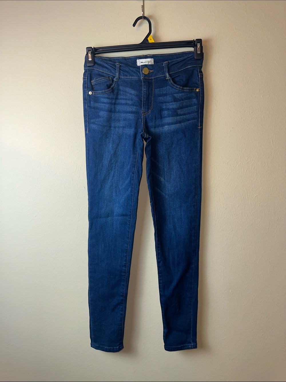 Dark Blue Women's Stretch Skinny Jeans